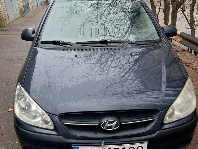 Сірий Хендай Гетц, об'ємом двигуна 1.4 л та пробігом 177 тис. км за 4900 $, фото 1 на Automoto.ua