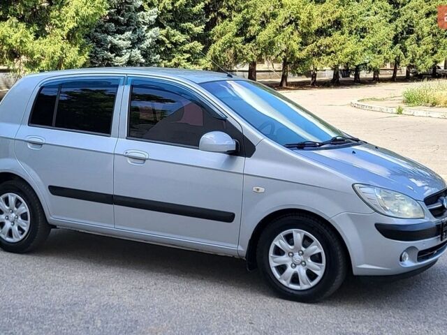 Серый Хендай Гетц, объемом двигателя 1.4 л и пробегом 103 тыс. км за 6400 $, фото 1 на Automoto.ua