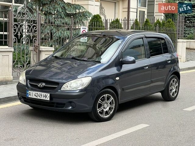 Сірий Хендай Гетц, об'ємом двигуна 1.4 л та пробігом 119 тис. км за 6600 $, фото 1 на Automoto.ua