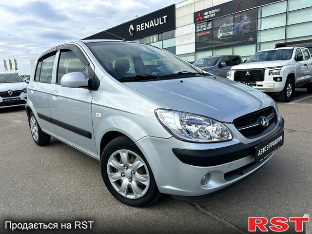 Серый Хендай Гетц, объемом двигателя 1.4 л и пробегом 162 тыс. км за 5886 $, фото 1 на Automoto.ua