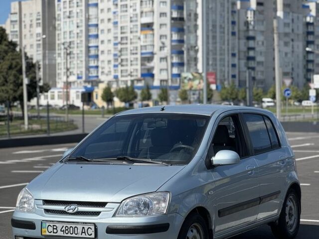 Синий Хендай Гетц, объемом двигателя 1.4 л и пробегом 203 тыс. км за 3200 $, фото 1 на Automoto.ua