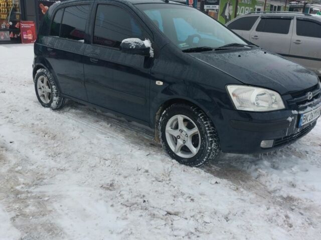 Синій Хендай Гетц, об'ємом двигуна 1.6 л та пробігом 286 тис. км за 3250 $, фото 1 на Automoto.ua