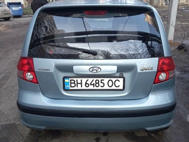 Синій Хендай Гетц, об'ємом двигуна 1.1 л та пробігом 190 тис. км за 5000 $, фото 1 на Automoto.ua