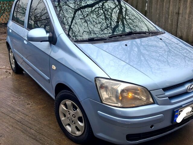 Синий Хендай Гетц, объемом двигателя 1.2 л и пробегом 217 тыс. км за 3650 $, фото 1 на Automoto.ua