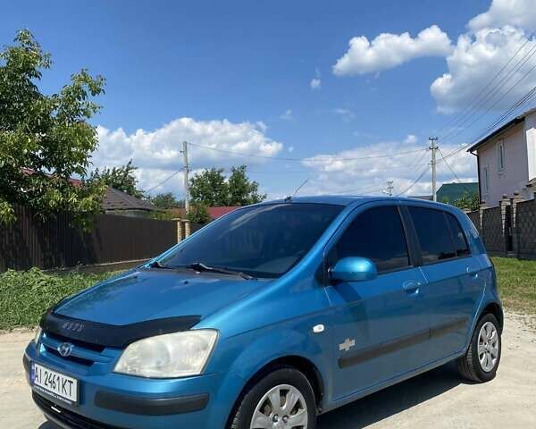 Синій Хендай Гетц, об'ємом двигуна 1.4 л та пробігом 218 тис. км за 3200 $, фото 1 на Automoto.ua