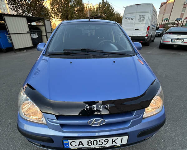 Синий Хендай Гетц, объемом двигателя 1.34 л и пробегом 268 тыс. км за 3500 $, фото 1 на Automoto.ua