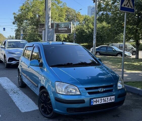 Синій Хендай Гетц, об'ємом двигуна 1.3 л та пробігом 240 тис. км за 3297 $, фото 1 на Automoto.ua