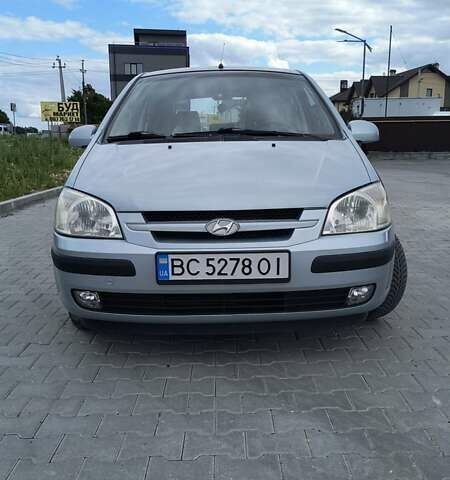 Синий Хендай Гетц, объемом двигателя 1.3 л и пробегом 211 тыс. км за 3650 $, фото 1 на Automoto.ua