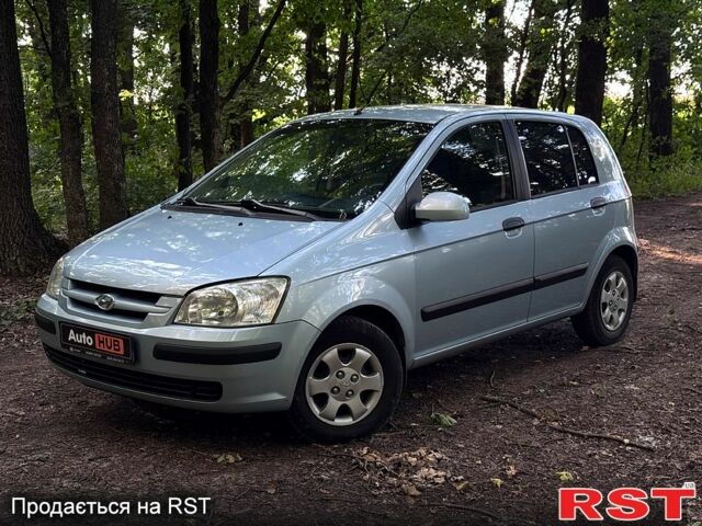Синій Хендай Гетц, об'ємом двигуна 1.4 л та пробігом 185 тис. км за 5500 $, фото 1 на Automoto.ua