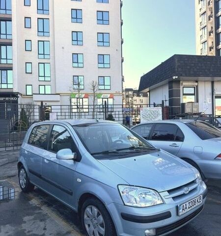 Синій Хендай Гетц, об'ємом двигуна 1.34 л та пробігом 218 тис. км за 3299 $, фото 1 на Automoto.ua