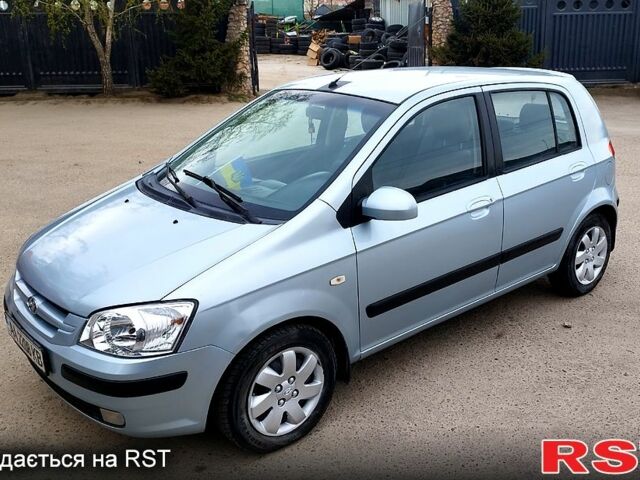 Синий Хендай Гетц, объемом двигателя 1.3 л и пробегом 218 тыс. км за 4450 $, фото 1 на Automoto.ua
