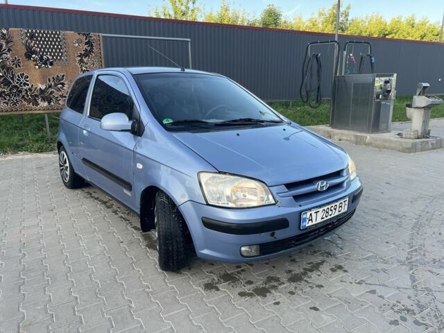 Синій Хендай Гетц, об'ємом двигуна 1.1 л та пробігом 168 тис. км за 2300 $, фото 1 на Automoto.ua