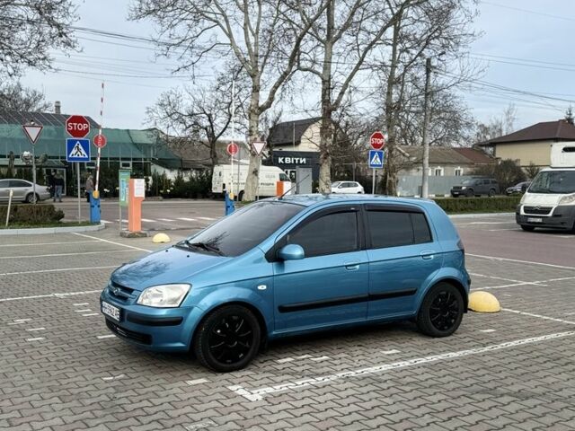 Синий Хендай Гетц, объемом двигателя 1.3 л и пробегом 227 тыс. км за 4400 $, фото 1 на Automoto.ua