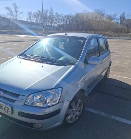Синий Хендай Гетц, объемом двигателя 1.34 л и пробегом 218 тыс. км за 3300 $, фото 1 на Automoto.ua