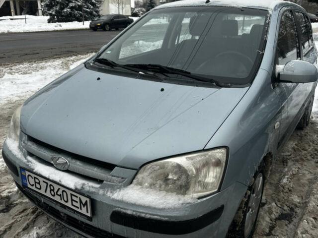 Синій Хендай Гетц, об'ємом двигуна 1.34 л та пробігом 117 тис. км за 5079 $, фото 1 на Automoto.ua