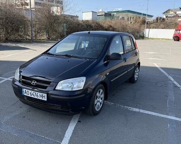 Синий Хендай Гетц, объемом двигателя 1.3 л и пробегом 224 тыс. км за 2800 $, фото 1 на Automoto.ua