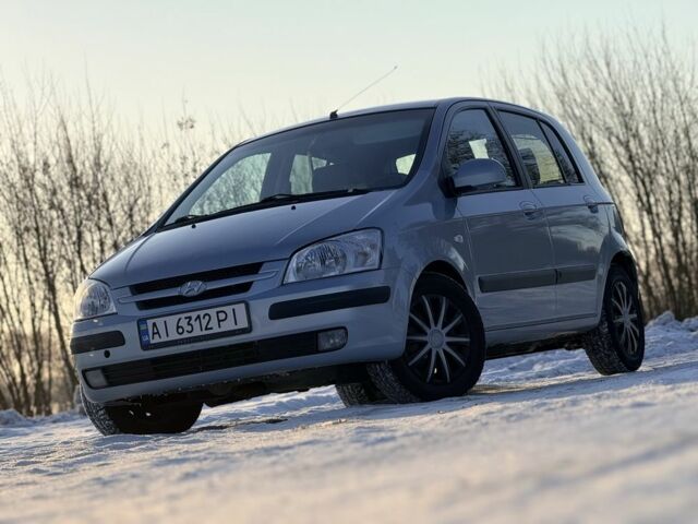 Синий Хендай Гетц, объемом двигателя 1.3 л и пробегом 270 тыс. км за 4650 $, фото 1 на Automoto.ua