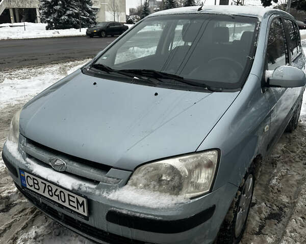 Синій Хендай Гетц, об'ємом двигуна 1.34 л та пробігом 117 тис. км за 4771 $, фото 1 на Automoto.ua