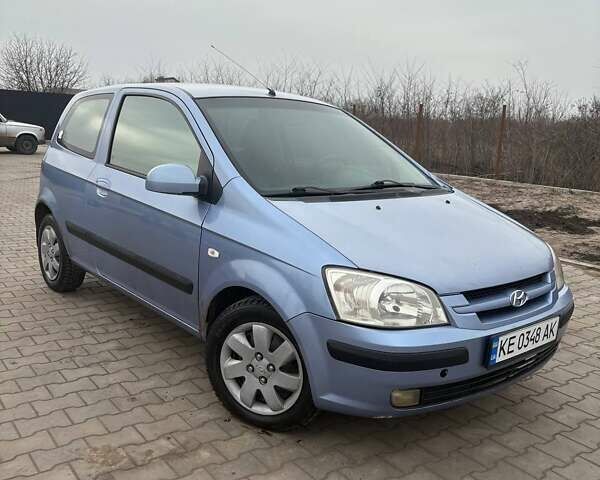 Синий Хендай Гетц, объемом двигателя 1.3 л и пробегом 268 тыс. км за 2300 $, фото 1 на Automoto.ua