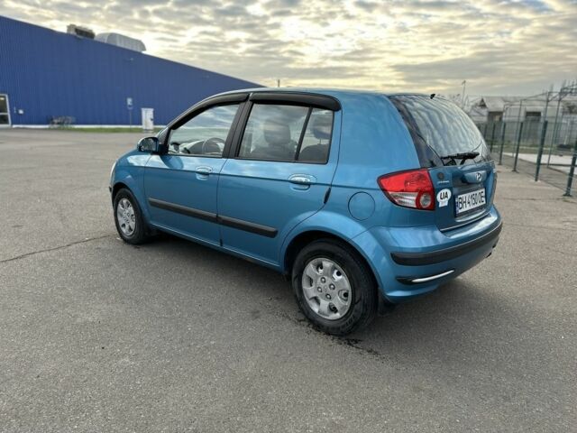 Синий Хендай Гетц, объемом двигателя 1.3 л и пробегом 259 тыс. км за 3850 $, фото 1 на Automoto.ua
