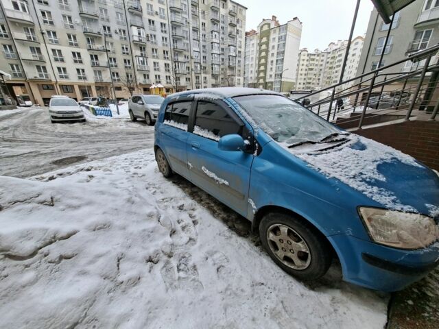 Синій Хендай Гетц, об'ємом двигуна 1.3 л та пробігом 188 тис. км за 3500 $, фото 1 на Automoto.ua