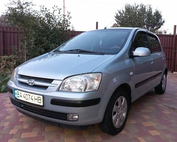 Синий Хендай Гетц, объемом двигателя 1.4 л и пробегом 186 тыс. км за 5500 $, фото 1 на Automoto.ua