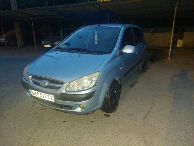 Синий Хендай Гетц, объемом двигателя 1.6 л и пробегом 145 тыс. км за 4900 $, фото 1 на Automoto.ua