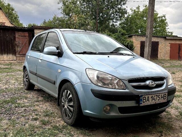 Синій Хендай Гетц, об'ємом двигуна 1.4 л та пробігом 200 тис. км за 4899 $, фото 1 на Automoto.ua