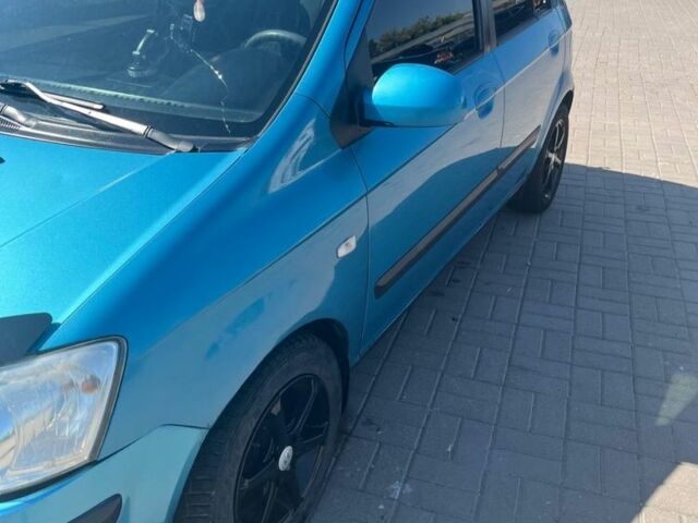 Синий Хендай Гетц, объемом двигателя 1.3 л и пробегом 259 тыс. км за 4000 $, фото 1 на Automoto.ua
