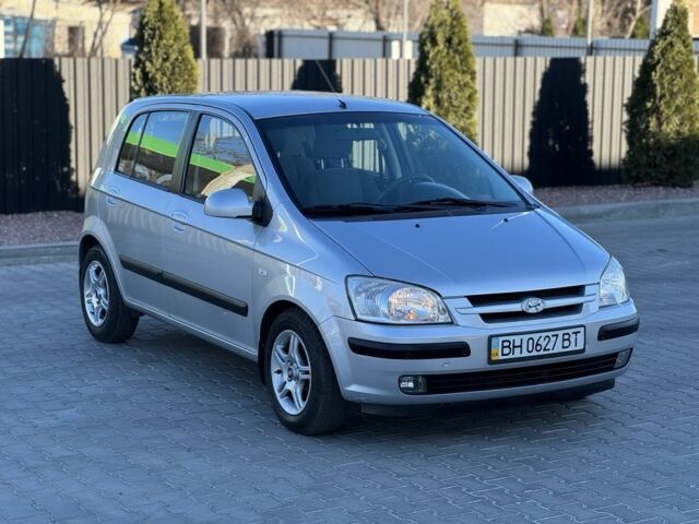 Синий Хендай Гетц, объемом двигателя 1.4 л и пробегом 145 тыс. км за 3500 $, фото 1 на Automoto.ua