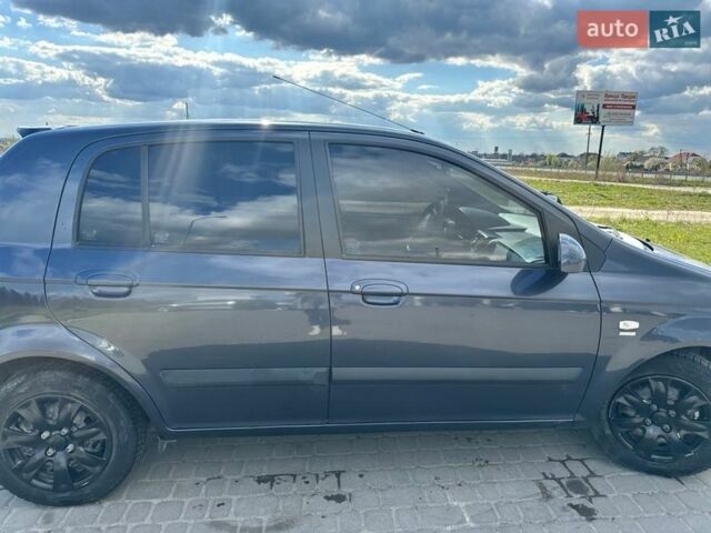 Синий Хендай Гетц, объемом двигателя 1.1 л и пробегом 262 тыс. км за 3800 $, фото 1 на Automoto.ua