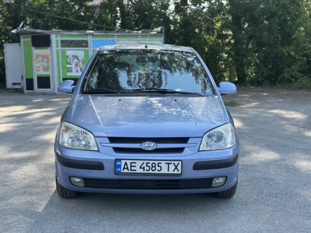 Синій Хендай Гетц, об'ємом двигуна 1.3 л та пробігом 185 тис. км за 5500 $, фото 1 на Automoto.ua