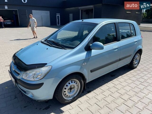 Синій Хендай Гетц, об'ємом двигуна 1.09 л та пробігом 180 тис. км за 4000 $, фото 1 на Automoto.ua