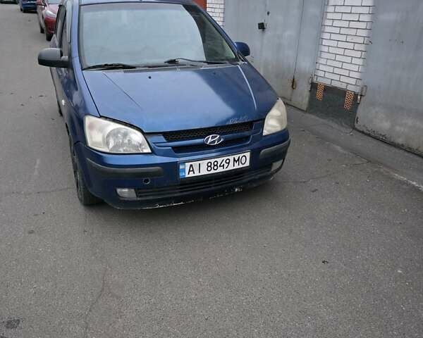 Синий Хендай Гетц, объемом двигателя 1.34 л и пробегом 300 тыс. км за 2600 $, фото 1 на Automoto.ua
