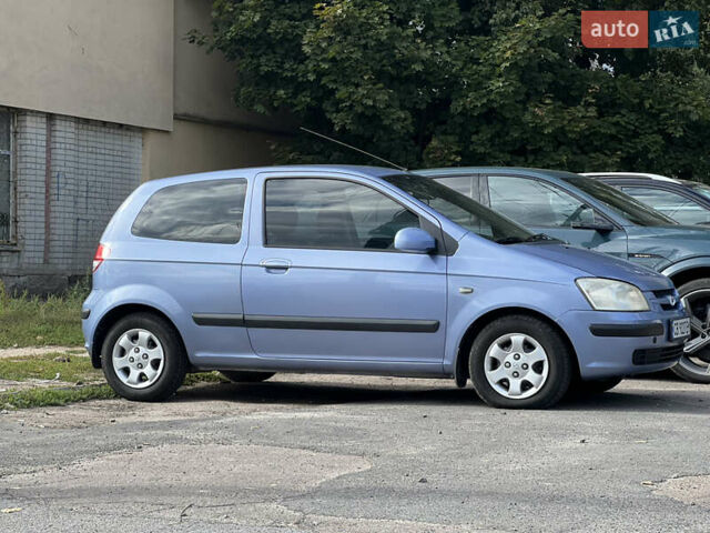 Синій Хендай Гетц, об'ємом двигуна 1.09 л та пробігом 213 тис. км за 2700 $, фото 1 на Automoto.ua