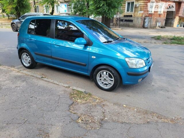 Синій Хендай Гетц, об'ємом двигуна 1.5 л та пробігом 187 тис. км за 3950 $, фото 1 на Automoto.ua