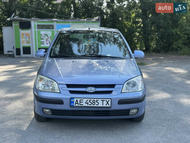 Синий Хендай Гетц, объемом двигателя 1.34 л и пробегом 219 тыс. км за 5300 $, фото 1 на Automoto.ua