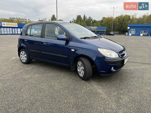 Синий Хендай Гетц, объемом двигателя 1.6 л и пробегом 175 тыс. км за 5800 $, фото 1 на Automoto.ua