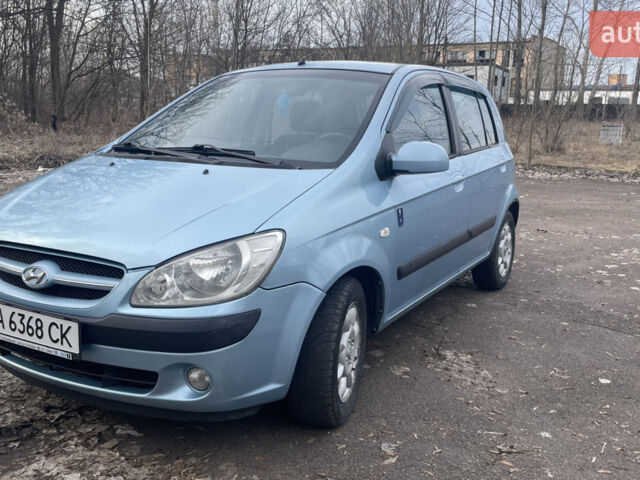 Синий Хендай Гетц, объемом двигателя 1.49 л и пробегом 230 тыс. км за 4000 $, фото 1 на Automoto.ua