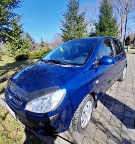 Синий Хендай Гетц, объемом двигателя 1.4 л и пробегом 104 тыс. км за 5500 $, фото 1 на Automoto.ua