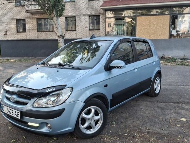Синій Хендай Гетц, об'ємом двигуна 1.4 л та пробігом 227 тис. км за 4000 $, фото 1 на Automoto.ua