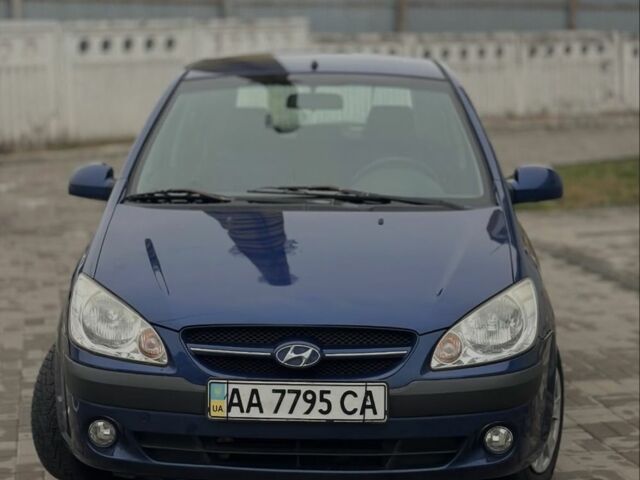 Синий Хендай Гетц, объемом двигателя 1.4 л и пробегом 140 тыс. км за 4300 $, фото 1 на Automoto.ua