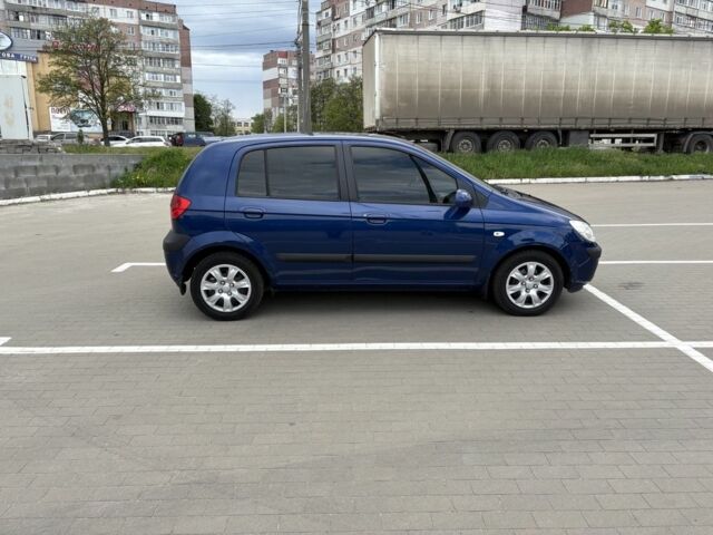 Синий Хендай Гетц, объемом двигателя 1.4 л и пробегом 124 тыс. км за 5300 $, фото 1 на Automoto.ua