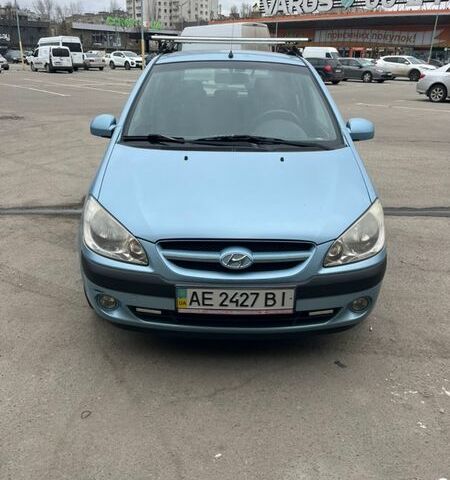Синий Хендай Гетц, объемом двигателя 1.6 л и пробегом 205 тыс. км за 5000 $, фото 1 на Automoto.ua