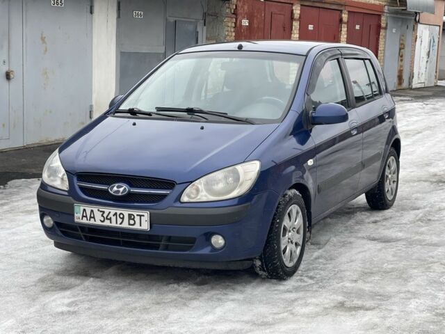Синий Хендай Гетц, объемом двигателя 1.4 л и пробегом 259 тыс. км за 2300 $, фото 1 на Automoto.ua