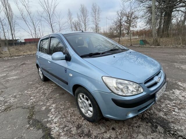 Синий Хендай Гетц, объемом двигателя 1.5 л и пробегом 231 тыс. км за 1499 $, фото 1 на Automoto.ua