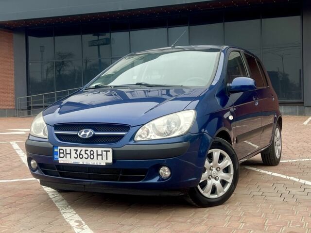 Синій Хендай Гетц, об'ємом двигуна 1.4 л та пробігом 118 тис. км за 4400 $, фото 1 на Automoto.ua