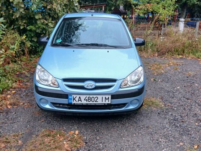 Синій Хендай Гетц, об'ємом двигуна 1.1 л та пробігом 170 тис. км за 3800 $, фото 1 на Automoto.ua
