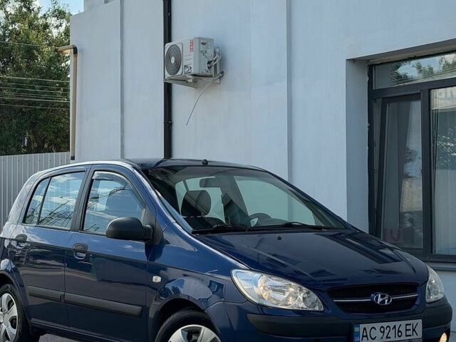 Синий Хендай Гетц, объемом двигателя 1.4 л и пробегом 165 тыс. км за 5100 $, фото 1 на Automoto.ua