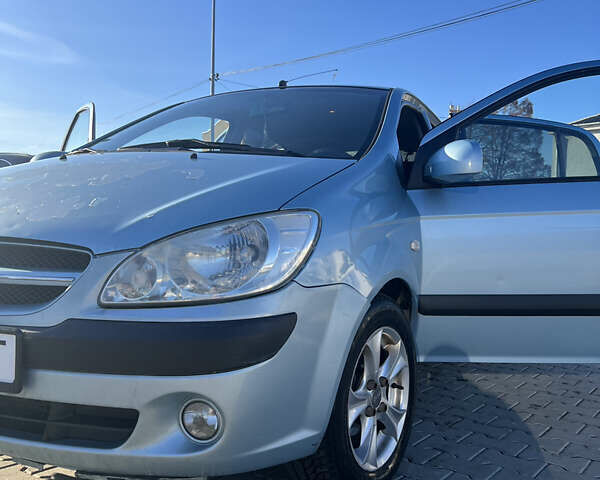 Синий Хендай Гетц, объемом двигателя 1.4 л и пробегом 236 тыс. км за 3200 $, фото 1 на Automoto.ua